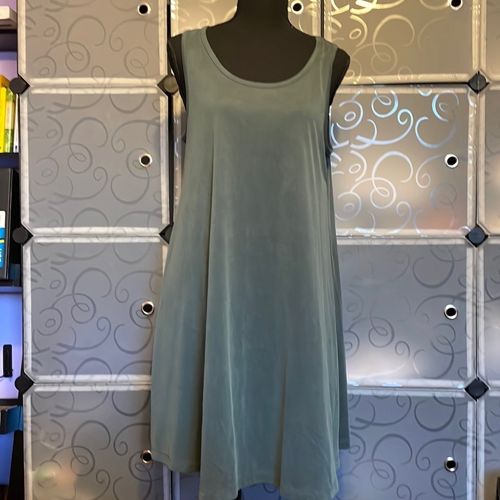 Sigrid Olsen Dress Green Size Medium NWT